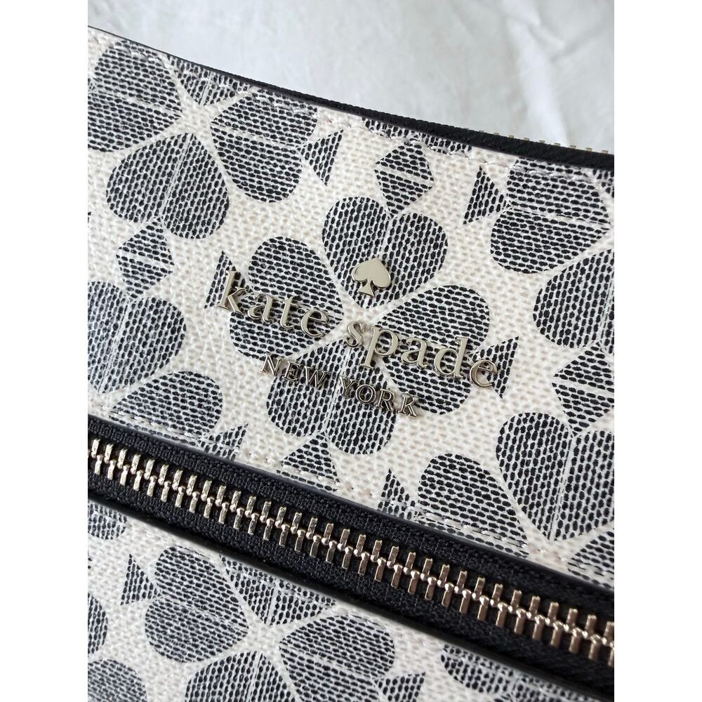 Kate Spade | Black-Multi Signature Spade Flower Swingpack Crossbody | Spring EUC - Picture 8 of 12